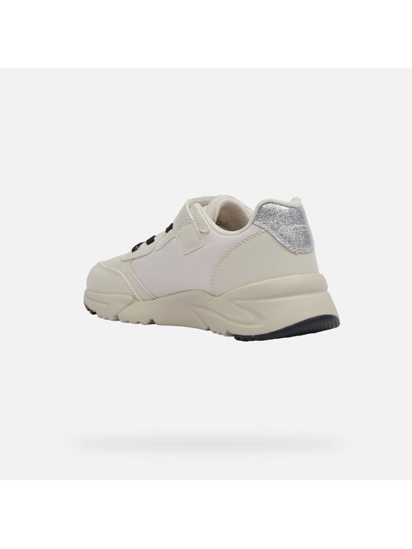 Geox Bijele djevojčinske tenisice Geox Loftus