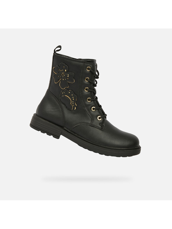 Geox Crna djevojčanska gležnjača Geox Eclair Girl