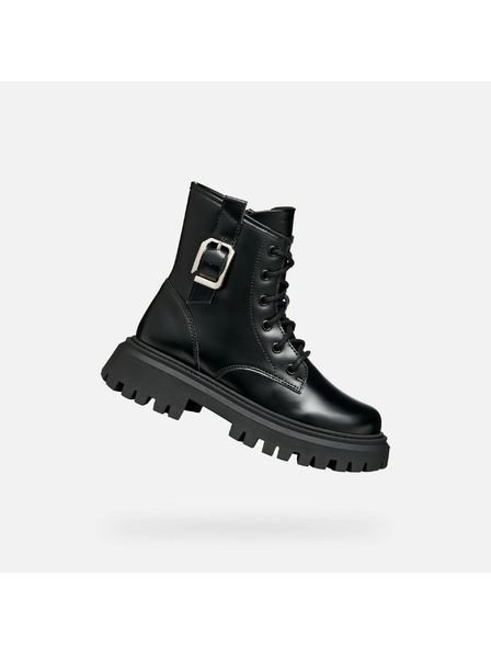 Geox Crna djevojčanska gležnjača Geox Maquinnens