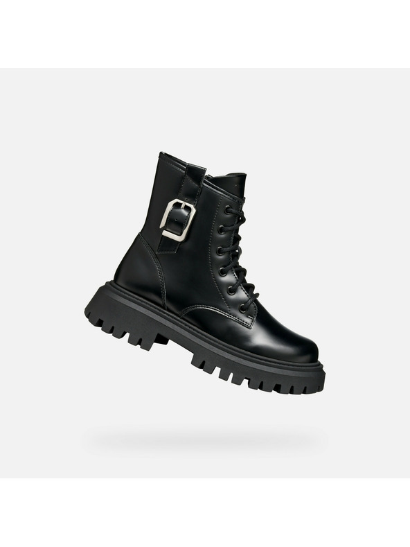 Geox Crna djevojčanska gležnjača Geox Maquinnens