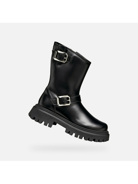 Geox Crna djevojčanska gležnjača Geox Maquinnens