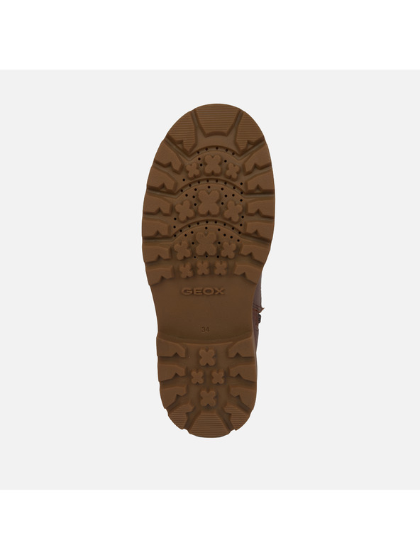 Geox Smeđa djevojčanska gležnjača Geox Shaylax