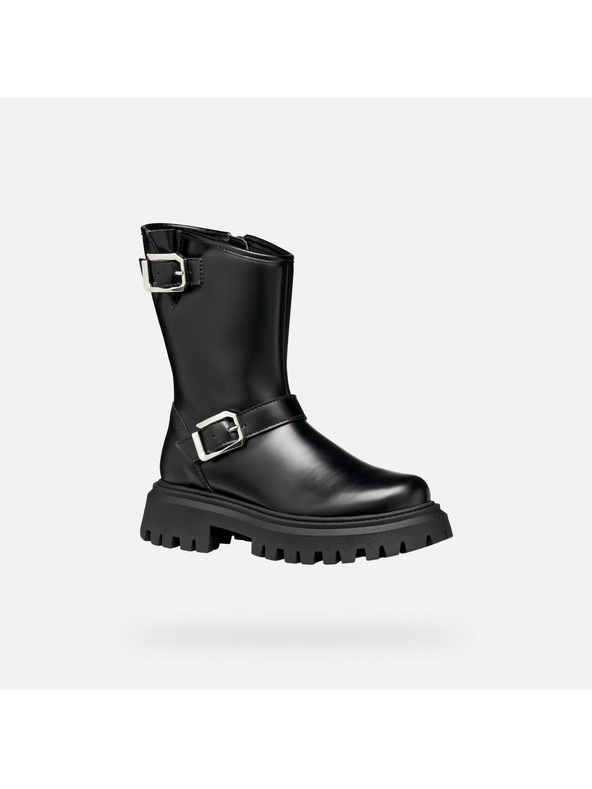 Geox Crna djevojčanska gležnjača Geox Maquinnens