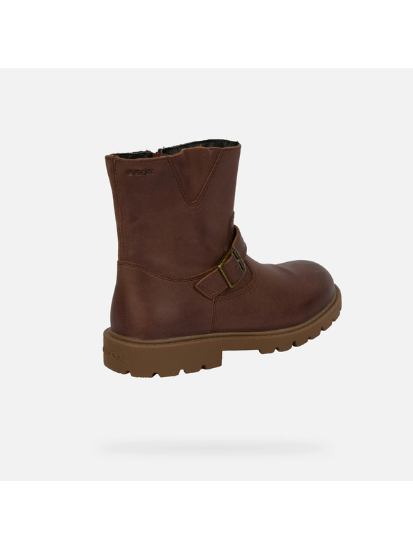 Geox Smeđa djevojčanska gležnjača Geox Shaylax