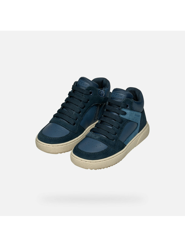 Geox Tamno plava dječja gležnjača Geox Theleven Boy