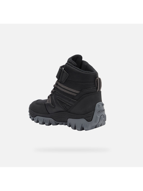 Geox Crna gležnjača obuća za dječake Geox Himalaya B Abx