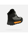 Geox Crne zimske čizme Geox Trekkyup B Abx za dječake