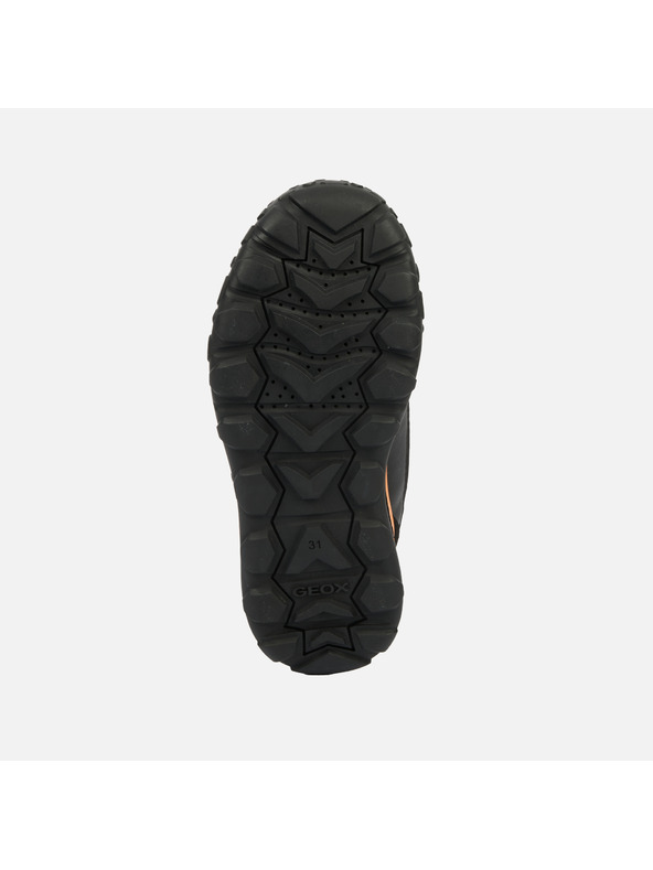 Geox Crne zimske čizme Geox Trekkyup B Abx za dječake