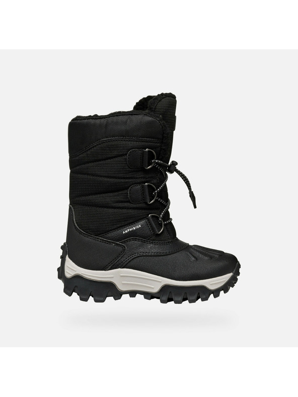 Geox Crne zimske čizme Geox Himalaya ABX za dječake