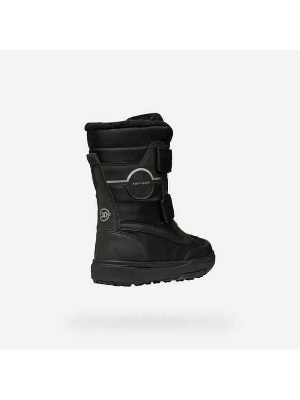 Geox Crna dječača zimska obuća Geox Bunshee PG A