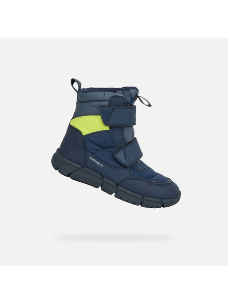 Geox Tamno plava dječača zimska obuća Geox Flexyper Boy B ABX