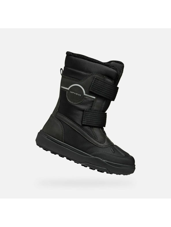 Geox Crna dječača zimska obuća Geox Bunshee PG A