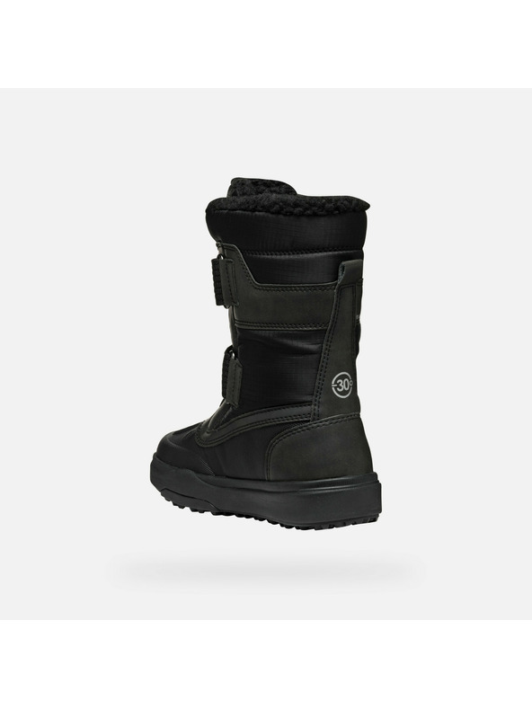 Geox Crna dječača zimska obuća Geox Bunshee PG A