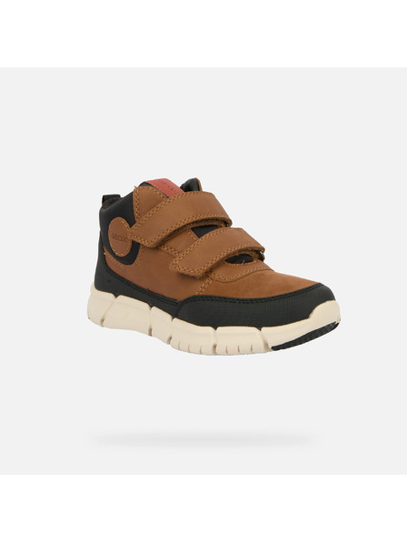 Geox Smeđa dječača gležnjača Geox Flexyper Boy