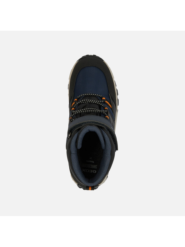 Geox Tamno plave dječačke cipele za prve korake Geox Himalaya Boy B ABX