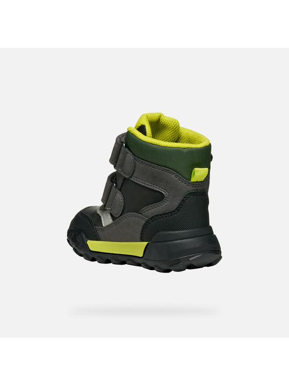 Geox Dječaci prvi koraci Geox Trekkyup ABX Crna