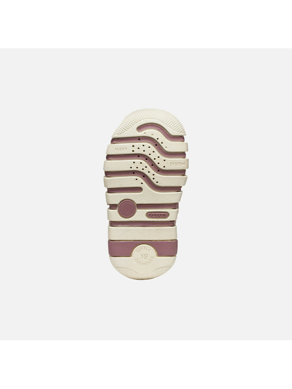 Geox Ružičaste djevojačke cipele za prve korake Geox Iupidoo Girl