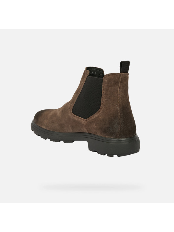 Geox Smeđa muška gležnjača Geox Meiern