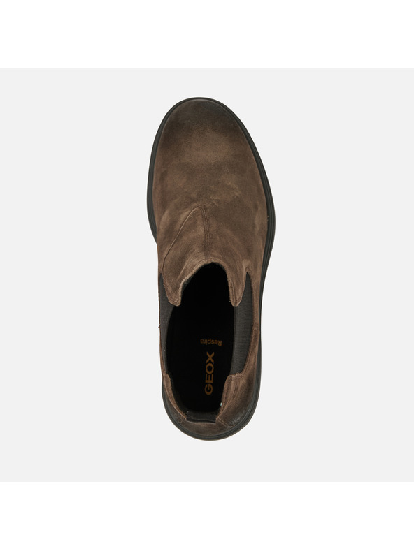 Geox Smeđa muška gležnjača Geox Meiern