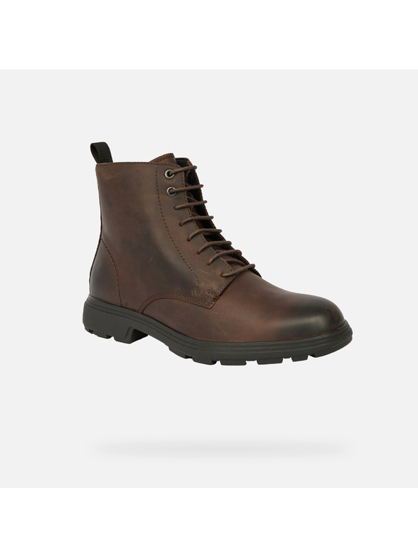 Geox Smeđa muška gležnjača Geox Meiern