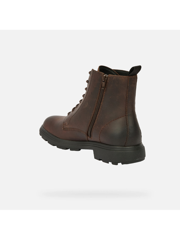 Geox Smeđa muška gležnjača Geox Meiern