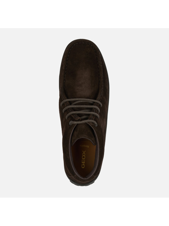 Geox Tamno smeđa muška gležnjača Geox Spherica EC14