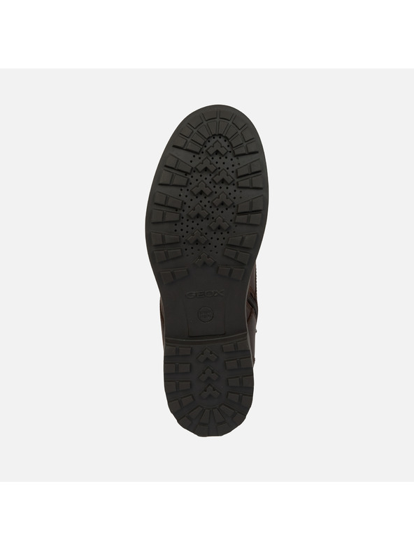 Geox Tamno smeđa muška gležnjača Geox Rhadalf