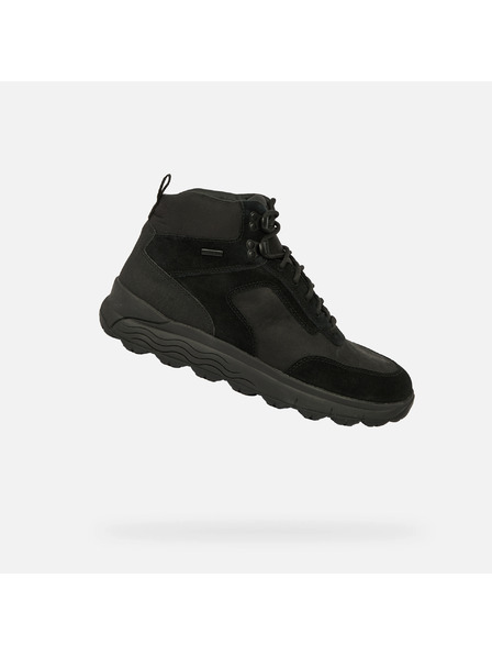 Geox Crne muške gležnjače Geox Spherica 4X4 B ABX