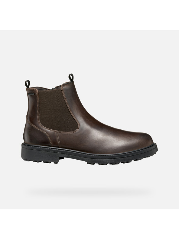 Geox Smeđa muška gležnjača Geox Lagorai + Grip B A