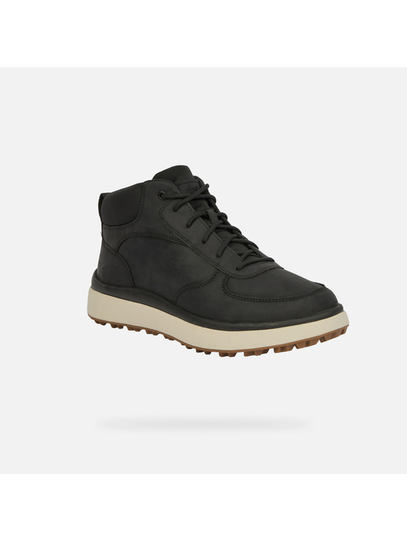 Geox Crna muška gležnjača Geox Granito + Grip