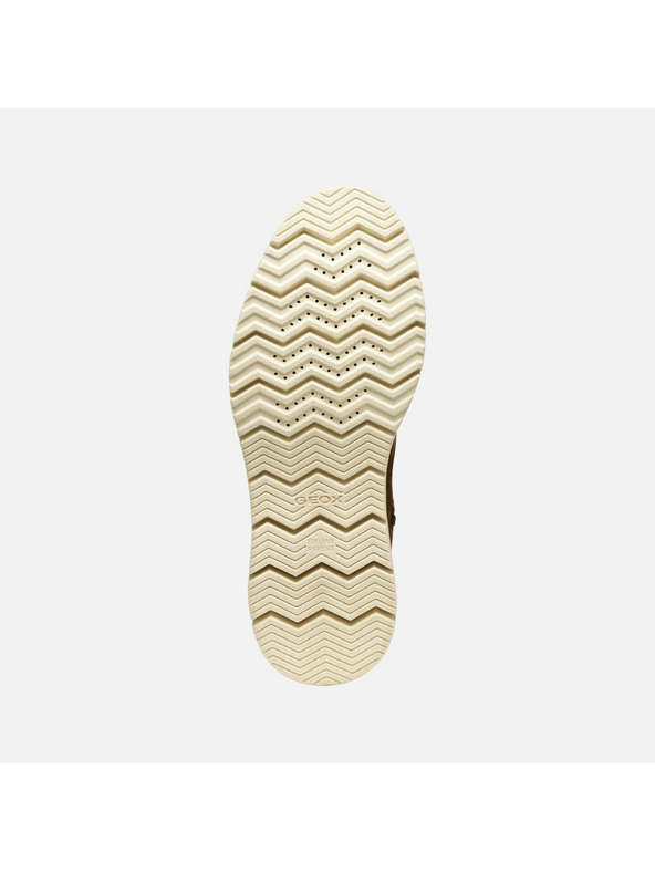 Geox Smeđa muška gležnjača Geox Pove