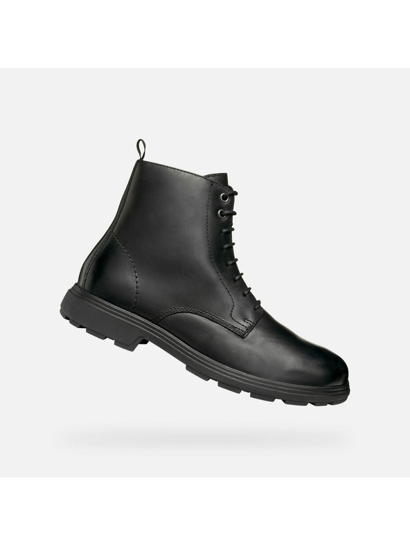 Geox Crna muška gležnjača Geox Meiern