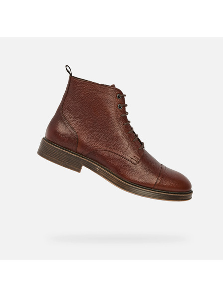 Geox Smeđa muška gležnjača Geox Henreys