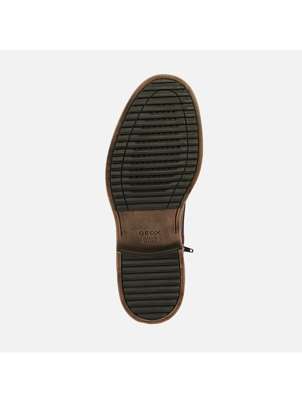 Geox Smeđa muška gležnjača Geox Henreys