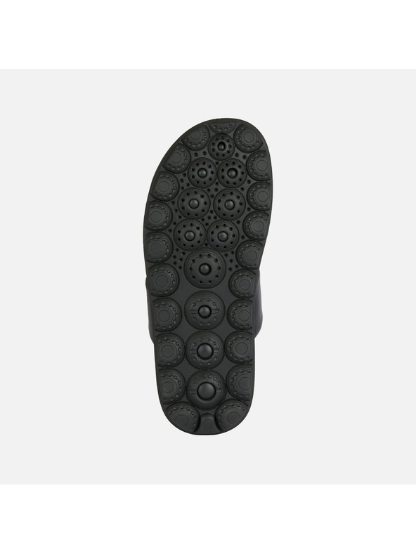 Geox Black Geox Spherica muške kožne papuče