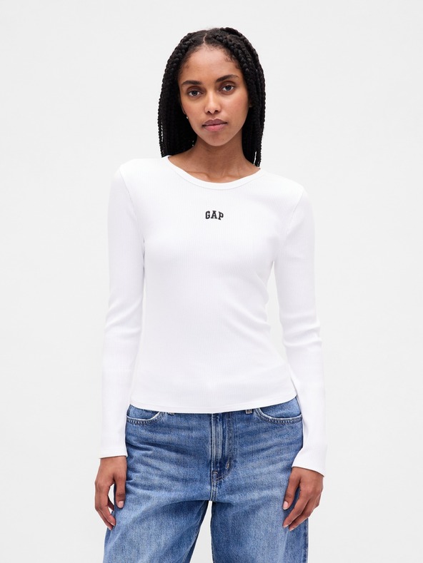 GAP Rebrasta majica s logom GAP