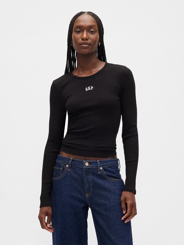 GAP Rebrasta majica s logom GAP