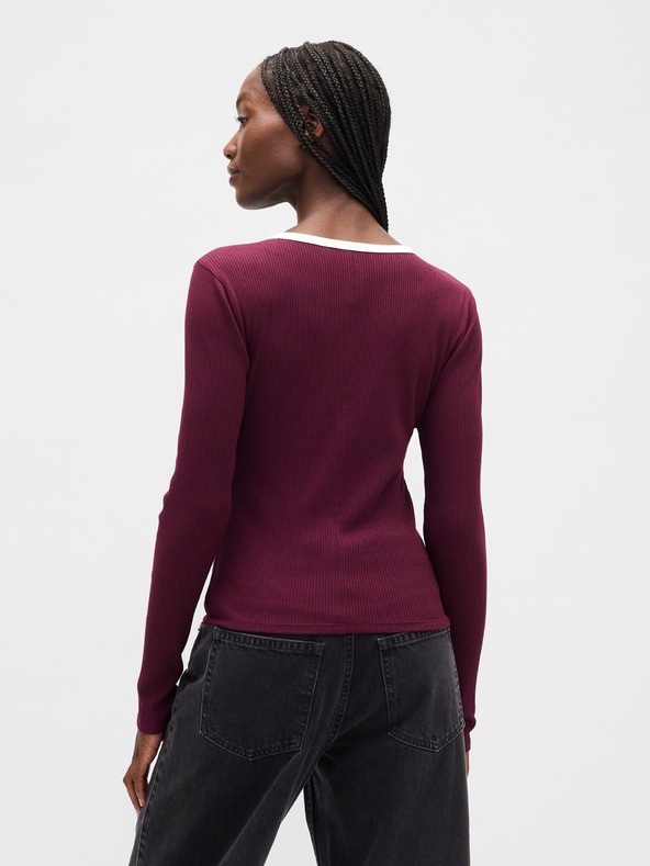 GAP Rebrasta majica s logom GAP