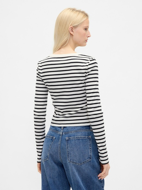 GAP GAP rebrasta kratke majica