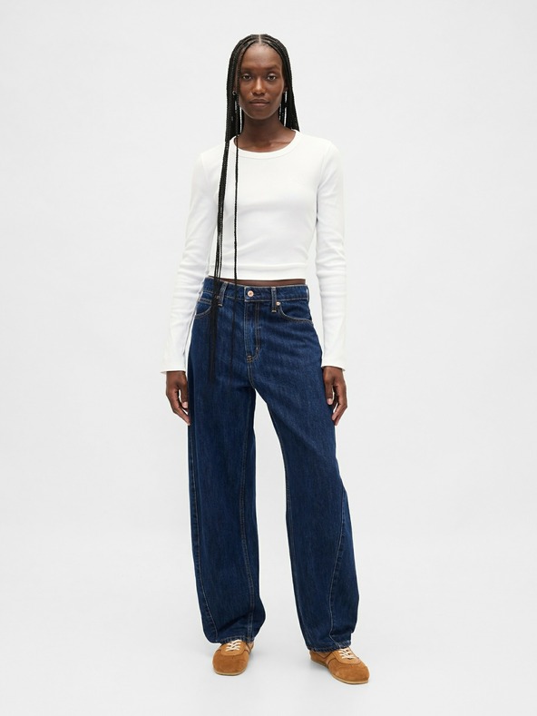 GAP GAP rebrasta kratke majica