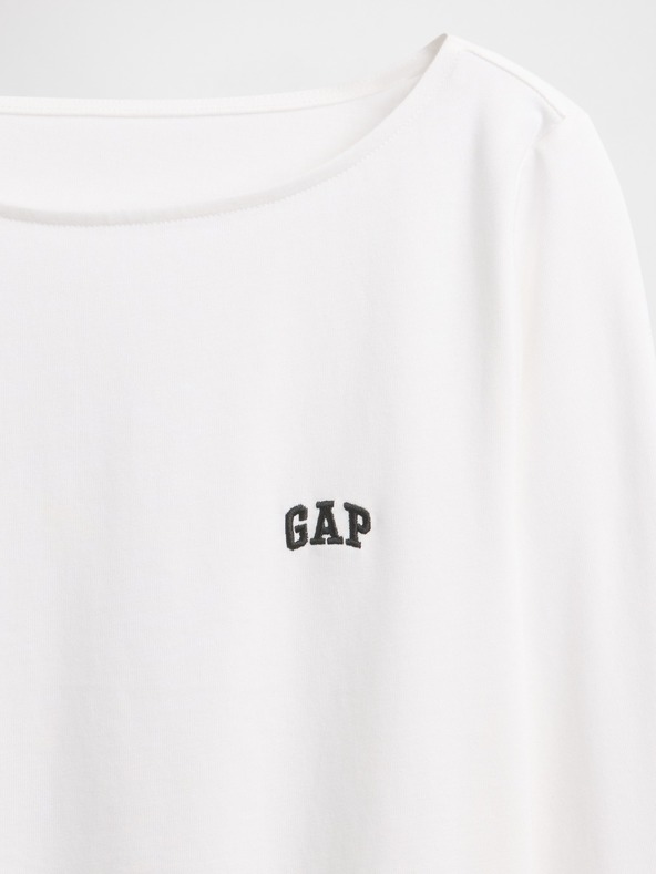GAP Crop majica VintageSoft Heavyweight GAP