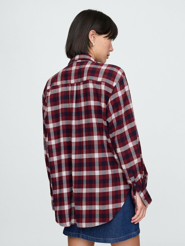 GAP Oversize flanelna košulja Big Shirt GAP