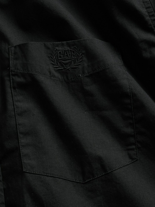 GAP Oversize poplin košulja s logom Big Shirt GAP