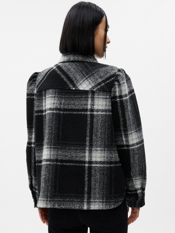 GAP Vunena košulja crop jakna GAP