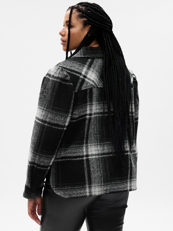 GAP Vunena košulja crop jakna GAP