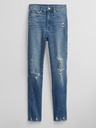GAP Slim High Rise Destructed Vintage džins GAP