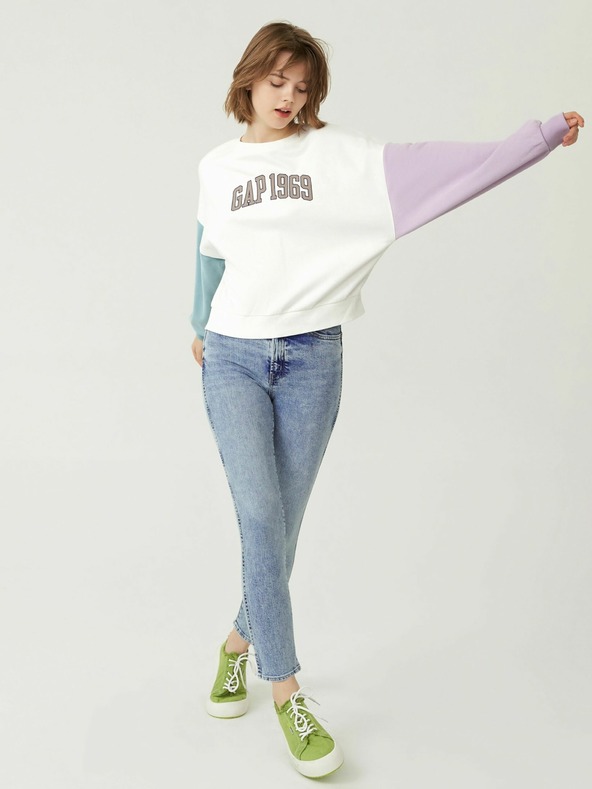 GAP Slim traperice High Rise Vintage Washwell GAP