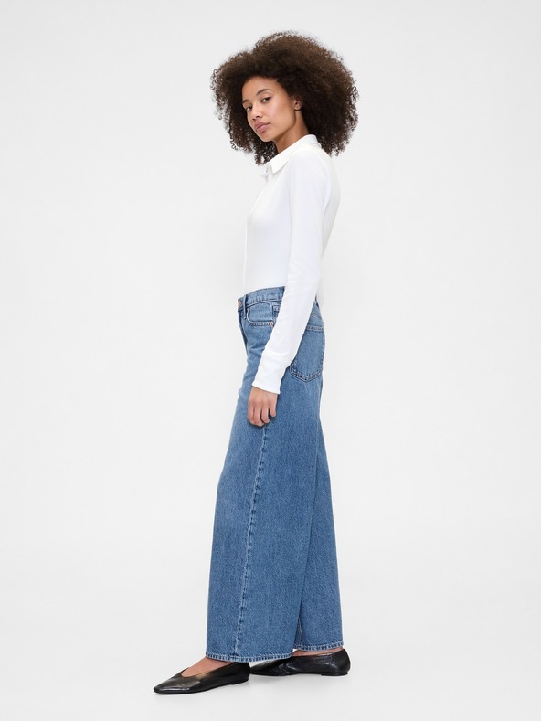 GAP Traper hlače Mid Rise Baggy GAP