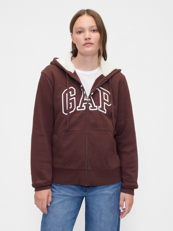 GAP Topla dukserica Logo Sherpa GAP