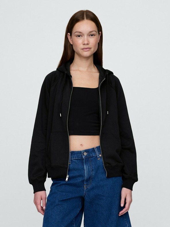 GAP Vintage mekana majica s patentnim zatvaračem GAP